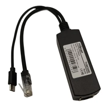 PoE sadalītājs uz USB-C kabelis 100M 5V 2A