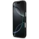 Guess vāciņš iPhone 17 MagSafe 4G PU Leather ar kameras rāmi, melns
