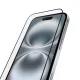 Puro Frame aizsargstikls ar rāmi iPhone 16 Plus, 9H