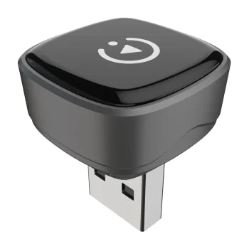 Carlinkit MINI ULTRA 5 bezvadu adapteris CarPlay / Android Auto, pelēks