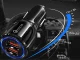 Auto lādētājs ar 2x USB QC 3.0, 12-24V, melns
