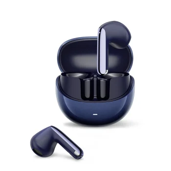Bezvadu austiņas QCY AilyBuds Pro+ ar ANC, LDAC un Bluetooth 5.3, zilas