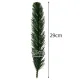 Mākslīgie egļu zariņi Ruhhy 22513, 29 cm, 40 gab., zaļi