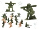 Rotaļu Spēļu Karavīri Ieroči Militārā Spectehnika Komplekts, 307 gab. | Set of Toy Soldiers Military Equipment...