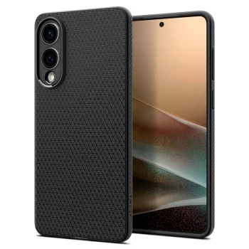 Telefona vāciņš Spigen Liquid Air priekš Samsung Galaxy S25 Edge, melns