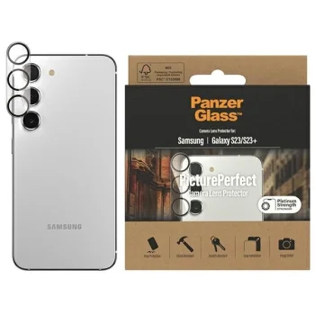 PanzerGlass Picture Perfect kameras aizsardzība Samsung Galaxy S23 / S23+ | camera protection for