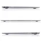 Tech-Protect SmartShell vāciņš MacBook Air 13\" M2 / M3 (2022-2024), matēts