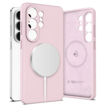 Tech-Protect Samsung Galaxy S26 Ultra vāciņš Silicone MagSafe, rozā
