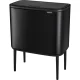Brabantia Bo Touch Bin atkritumu tvertne, 36L, melna