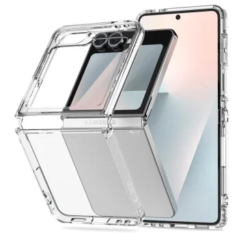 Tech-Protect FlexAir Hybrid vāciņš Samsung Galaxy Z Flip 6 / 7 FE caurspīdīgs