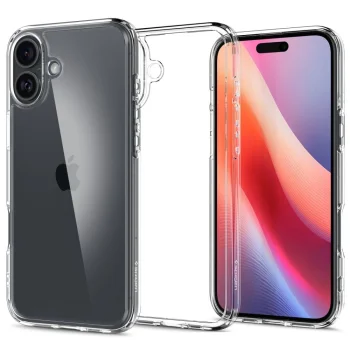 Spigen iPhone 16 vāciņš Ultra Hybrid, caurspīdīgs