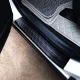 Automašīnas durvju sliekšņu aizsarguzlīmes Carbon Black (4 gab.)