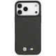BMW M Kevlar Matt MagSafe vāciņš iPhone 17 Pro Max, melns