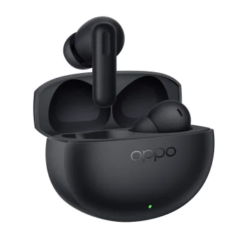 Bezvadu austiņas Oppo Enco Air5 ar ANC un Bluetooth 6.1, Midnight Black