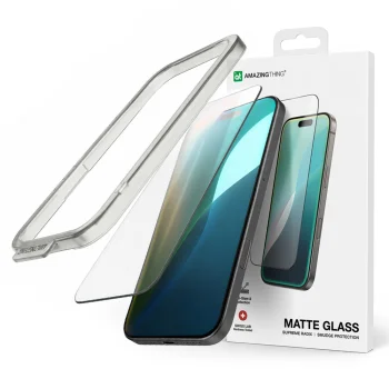 AmazingThing Titan Matte FusionFilter 7 aizsargstikls iPhone 17 Pro Max