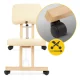 Ergonomisks ceļgalu krēsls 4FIZJO PURE, bēšs