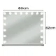 Soulima LED Holivudas kosmētikas spogulis 80x62cm 25808