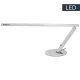 Activeshop Slim LED galda lampa, sudraba