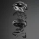 Rockbros LK-11 velosipēda ķivere 54-58 cm, melna