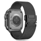 Tech-Protect Milano siksniņa Apple Watch 44 / 45 / 46 / 49 mm, melna