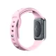 3mk silikona siksniņa Apple Watch 38 / 40 / 41 mm pulkstenim, rozā
