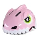 Wozinsky Bērnu velosipēdista ķivere S (52-56 cm) Dinozaurs, rozā