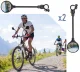 Velosipēda atpakaļskata spoguļu komplekts
