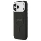 Guess Classic Logo MagSafe vāciņš iPhone 17 Pro Max, Melns