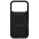 Audi GT Synthetic Leather MagSafe vāciņš iPhone 18 Pro / 17 Pro, melns