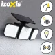 Izoxis 24633 solārā LED dārza lampa ar pulti un sensoru, 167 LED, 500 lm