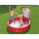 Bestway Splash N Smile piepūšamais bērnu baseins 122 x 25 cm, sarkans