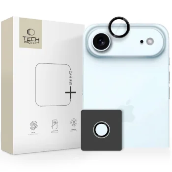 Kameras aizsargstikls Tech-Protect Camring Fit+ priekš iPhone 17 Air, melns