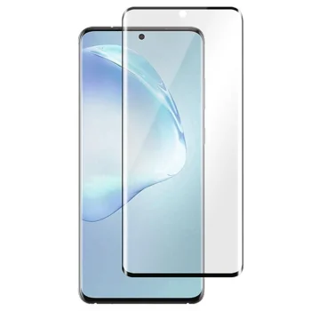 Samsung Galaxy S20+ Plus (SM-G985F/DS) Aizsargstikls 5D, melns pilna pārklājuma | Tempered Glass Screen Protector...