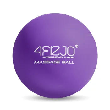 4FIZJO Lacrosse masāžas bumbiņa 6,25 cm, violeta