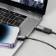 Tech-Protect UltraBoost OTG pāreja USB-C uz USB-A 3.0, Black