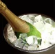 Ledus Spainis Trauks ar Vāku, Standziņām un Karoti, 1.3L | Ice Bucket with Tongs