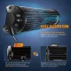 LED darba lampa / prožektors 420W, 12V-24V, Combo, melna