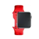 3mk silikona pulksteņa siksniņa Apple Watch 42 / 44 / 45 / 49 mm, sarkana