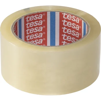 Iepakošanas līmlente Tesa 04024, 66 m x 50 mm, caurspīdīga