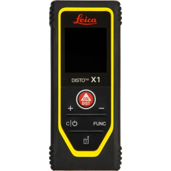 Lāzera tālmērs Leica DISTO X1 (0.05–100 m, IP65, Bluetooth, NFC)