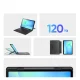 Dux Ducis DK planšetdatora vāciņš ar tastatūru priekš Samsung Tab S10 FE+, melns