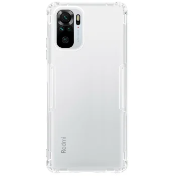 Xiaomi Redmi Note 10 4G / 10S Nillkin Nature TPU Gel Ultra Slim Cover Case, Transparent | Telefona Vāciņš Maciņš...