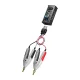 FNIRSI LCR-ST2Plus digitālais LCR testeris SMD pincete ar 1.47\" HD ekrānu