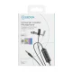 Piespraužams mikrofons BOYA BY-M1S ar 6 m vadu un 3.5 mm TRRS savienojumu, melns