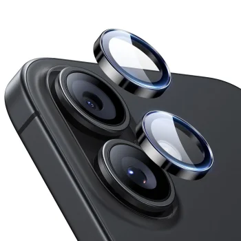 ESR Armorite kameras aizsargstikls iPhone 16 / 16 Plus / 17, melns