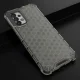 Telefona vāciņš priekš Samsung Galaxy A03s Honeycomb ar TPU rāmi, melns