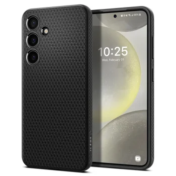 Spigen Liquid Air vāciņš Samsung Galaxy S24, matēts melns