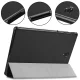 Samsung Galaxy Tab S4 10.5\" (T830/T835) Trifold Stand PU Leather Hard Protective Cover Case, Black | Planšetes...