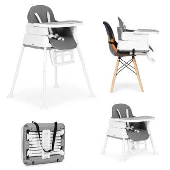 Ecotoys 3-in-1 saliekams bērnu barošanas krēsliņš
