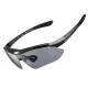 Rockbros 10003 polarizētas velo brilles, melnas